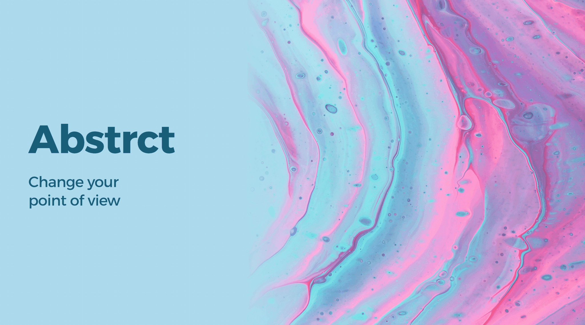 Abstract template preview