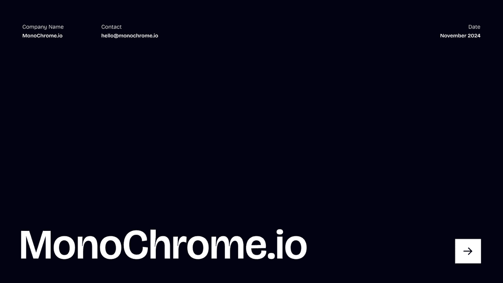 Monochrome template preview